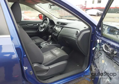 2017 Nissan Rogue Sv из США, поврежденный, VIN KNMAT2MV2HP515758